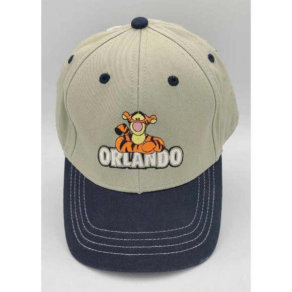 Disney 100% Cotton Cartoon Tiger Orlando Embroidered Baseball Cap. New - Picture 6 of 10